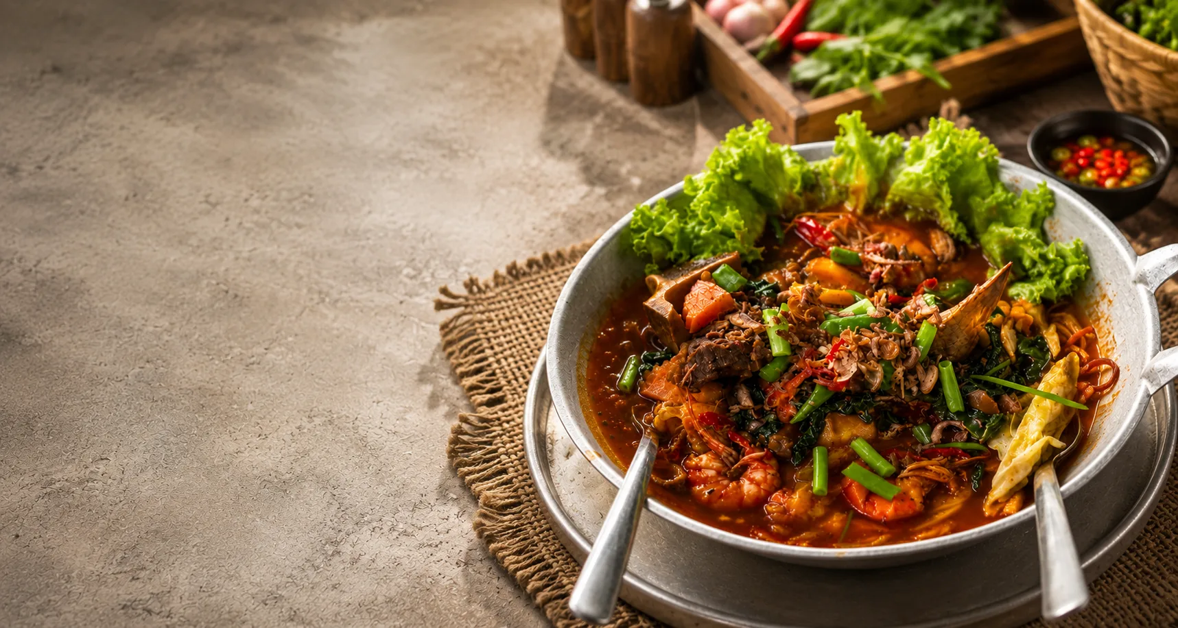 Tomyam seafood pedas Kafe Santai D'Sungai Derga